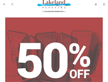 Tablet Screenshot of lakelandflytying.com